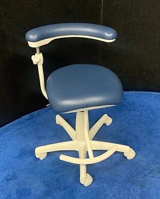 Midmark Dental Stool - (Assistant 153812) - Good Used Ultraleather Upholstery • $495