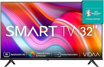 Hisense  32   Inch Class A4 Series LED HD Smart Vidaa Black TV W/legs • $129.99