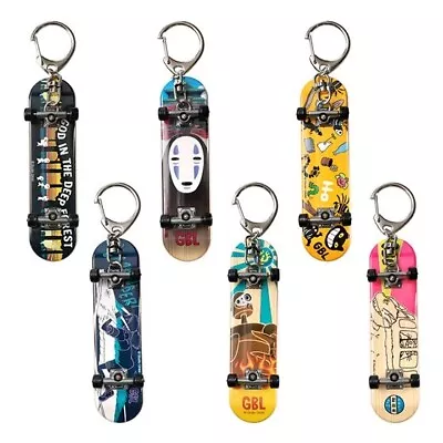 Mini Skateboard Keychain Box Set Studio Ghibli New A Set Of 6 Complete Set • $110