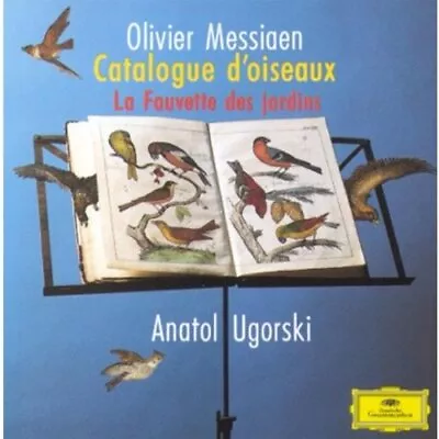 ANATOL UGORSKI - Messiaen: Catalogue D'oiseaux La Fauvet - 3 CD - Import - *VG* • $35.95