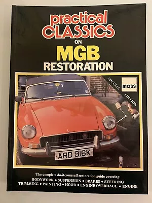 Practical Classics On MGB Restoration MOSS Special Ed. Brooklands Books Good+++ • $26.95