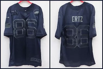 Nike Zach Ertz Philadelphia Eagles Salute To Service Men's Black Jersey Large L • $129.99