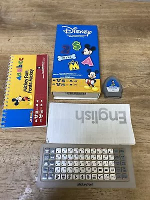 Cricut Art Cartridge Disney Mickey Font Complete • $13.90