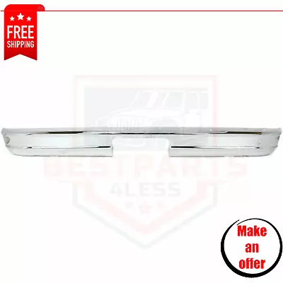 Step Bumper For 78-95 Chevrolet G20 78-96 P30 Chrome Steel • $311.84