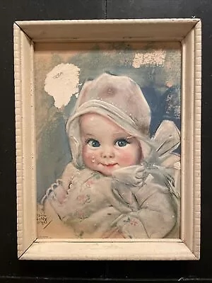 Maud Tousey Fangel 3 D Art Big Eye Baby Circa 1930-1940 • $11.96