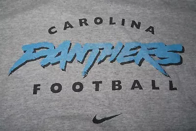 Vintage Nike Label - 1997 CAROLINA PANTHERS (LG) Football T-Shirt • $25