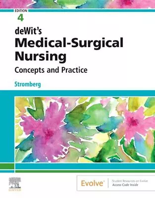DeWit's Medical-Surgical Nursing : Concepts And Practice Paperbac • $31.36