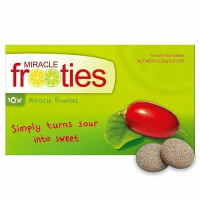 Miracle Frooties Classic Miracle Berry  10 Tablets Per Box Natural Non-GMO • $12.71
