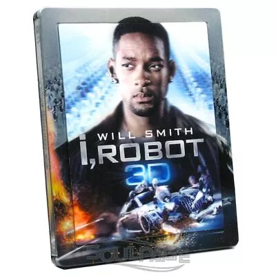 I Robot (3D) [Steelbook] [Blu-ray] NEU / Sealed / Lenticular Magnet • £38.92