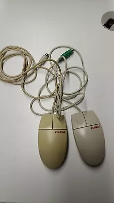 Lot 0f 2 Compaq M-S34 Mice • $3.99