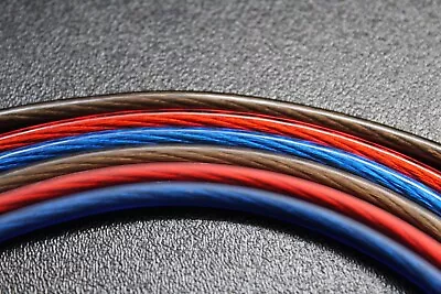 8 Gauge Wire Awg Shiny Or Flex Primary Stranded Power Automotive Battery Car Lot • $8.95