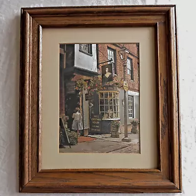 Vintage Foil Art Print Nell Gwynn's House Framed 12 3/4  X 10 7/8        /L6b • £36.10