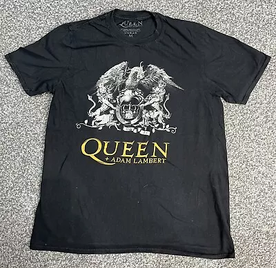 Queen Adam Lambert Rhapsody Tour T-Shirt Size M • £14.99