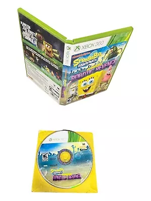 Microsoft Xbox 360 Disc Case No Manual SpongeBob SquarePants Plankton’s Robotic • $11.99