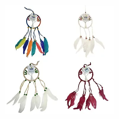 Vie Naturals Handmade Tree Of Life Dream Catcher Approx 9CM For Home & Car Décor • £5.95