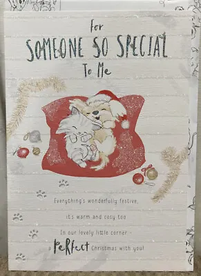 Christmas Card ‘For Someone So Special To Me’ Hallmark Card (Standard Size) • £3.25