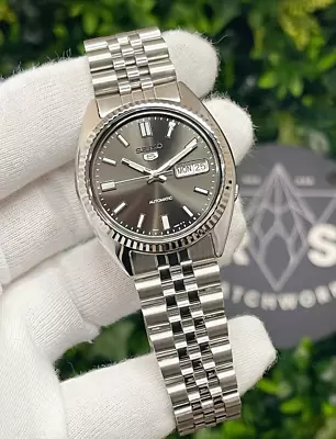 Seiko SNXS79 Datejust Modified W/ Sapphire Crystal Fluted Bezel Solid Bracelet • $379