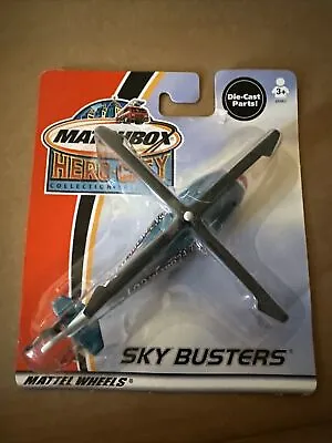 Matchbox Hero City Sky Busters Rescue Helicopter Metro 24/7 2002 New Diecast • $13.03