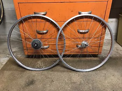 Araya AP-21 26x1.50 H/E 36h MTB Wheelset Japan Vintage 90s 100/130mm Spacing • $70