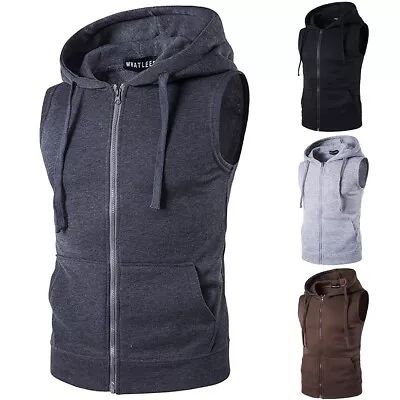 Hoodies Activewear Sweatshirts Tops Zip Fastener Clothing Hooded Sweatshirts • £21.31