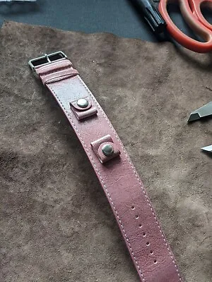  16mm  Lug Kahuna Ladies Retro Design One Piece Faux Leather Watch Strap  • £9.59