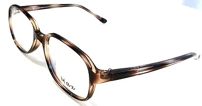 New Large Max Eyeglasses Dark & Light Brown Fusion See-Through Frames; Closeout! • $19.99