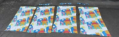 Vintage Disney  Winnie The Pooh  Window Curtains Set 80  X 63  • $27.99