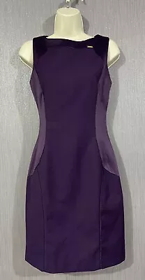 MISS SIXTY Women’s Purple Sleeveless Dress (Size: S ) • £19.99