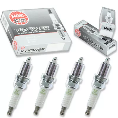 4 Pcs NGK V-Power Spark Plugs For 2001-2005 Honda Civic 1.7L L4 - Engine Kit  • $15.89