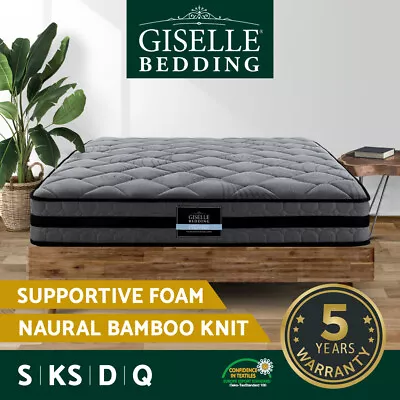 Giselle Mattress Queen Double King Single Firm Foam Pocket Spring 22cm • $174.95