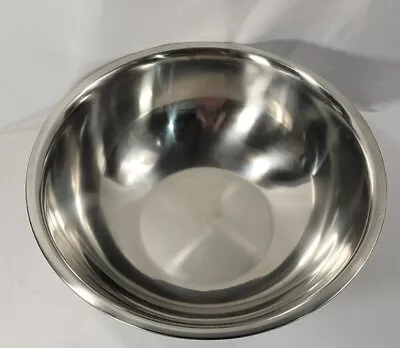 Stainless Steel Mixing Bowl 20 Qt. New • $19.99