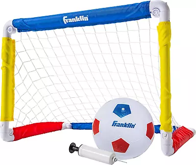 Franklin Sports Kids Mini Soccer Goal Sets - Backyard + Indoor Mini Net And Ball • $37.30