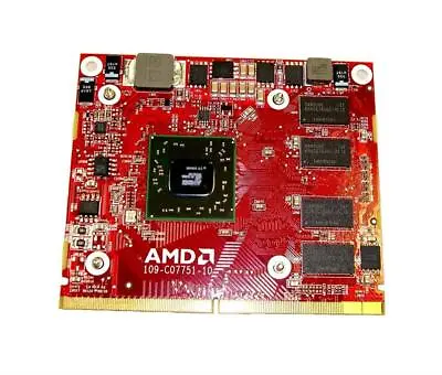 AMD Radeon HD 6450 1GB DDR3 MXM LAPTOP GRAPHICS CARD 671869-001 109-C07751-10 • $39