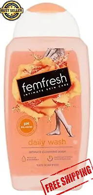 £4.15 • Buy Femfresh Daily Intimate Vaginal Wash Clean Hygiene Gel Natural Aloe&Calendula 25