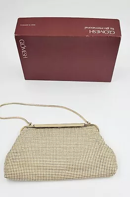 Vintage Glomesh Womens Evening Bag White /Cream With  Box   • $52