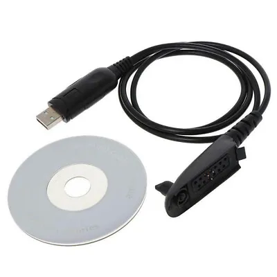 USB Programming Cable Kit For Motorola GP340 GP380 GP328 HT1250 Walkie Talkie • $16.79