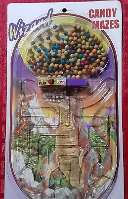 Vintage Wizard Candy Maze Dinosaur Large 11 X 6 In Display Retro NEW Sealed • $17.31