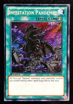 Infestation Pandemic - HA07-EN068 - Secret Rare - 1st Edition - Yu-Gi-Oh! • $3.49