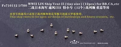 Fs710112 1/700 Wwii Ijn Japanese Navy Battleship Heavy Cruiser Miniature Ventila • $36.52