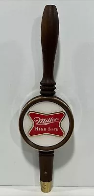Vintage Miller High Life Beer 12” Wood Tap Handle • $30