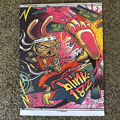 BLINK-182 Concert Poster 6/16/23 Los Angeles BMO Stadium Munk One 2023 Tour LA ! • $200