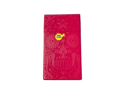 Pink Skull Plastic Design Cigarette Hard Case Pack Holder Fits 100's • $11.40