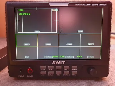 SWIT S1070CF Portable 7  HDMI Field Monitor • £90