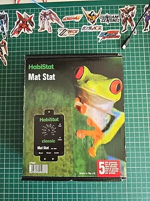 Habistat Heat Mat Stat Reptile Vivarium Thermostat 300w Snake Lizard Black • £22.99