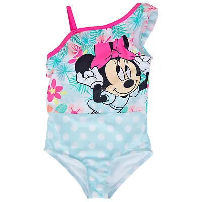 Disney Minnie Mouse Floral Toddler One-Piece Swimsuit Multi-Color • $24.98