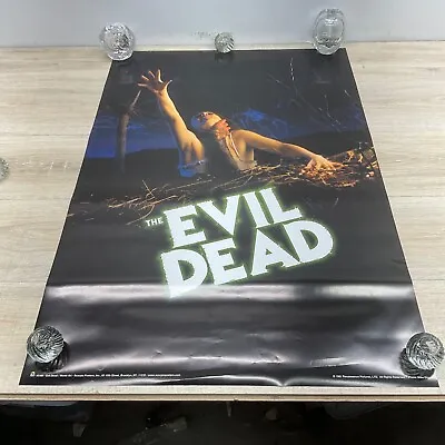 1981 The Evil Dead Movie Poster Print Ash Cheryl Bruce Campbell 24 X 36  P38 • $30