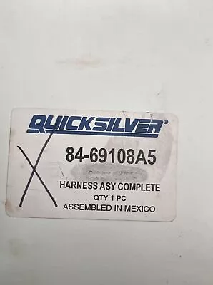 New Mercury Mercruiser Quicksilver Oem Part # 84-69108A 5 Tach Harness-4 Pn • $22