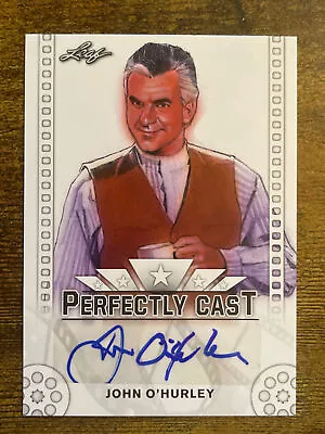 2009 Leaf Pop Century Perfectly Cast SEINFELD'S JOHN O'HURLEY Autograph Card! • $35