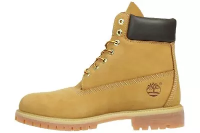 Timberland Men's 6  Premium Waterproof Fashion Boots Wheat Nubuck 8.5 • $99.95