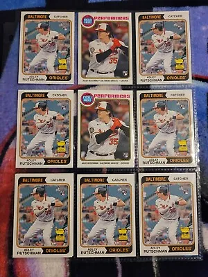 🔥2023 Topps Heritage Adley Rutschman RC Lot 🔥Must Sell 🔥 • $48